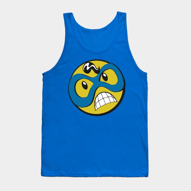 Super Hero Smiley Tank Top by slice_of_pizzo